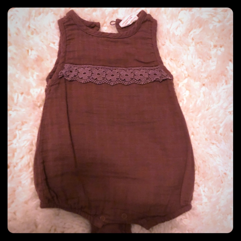 City Mouse Romper 12-18 months